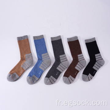 chaussettes de compression sport antidérapantes courtes en coton